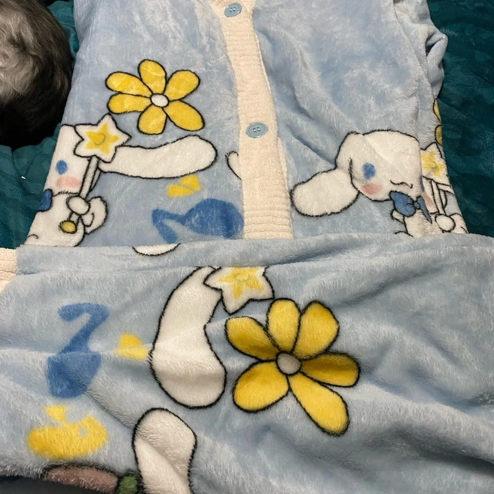 Cinnamoroll Fleece Two Piece Pajama Set - Picture 3 of 9